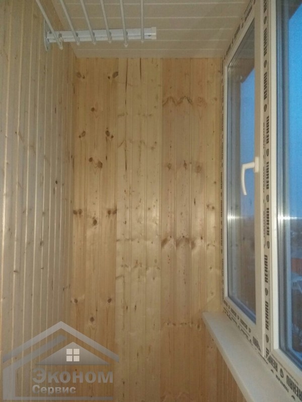 Так выглядит балкон по окончанию работ